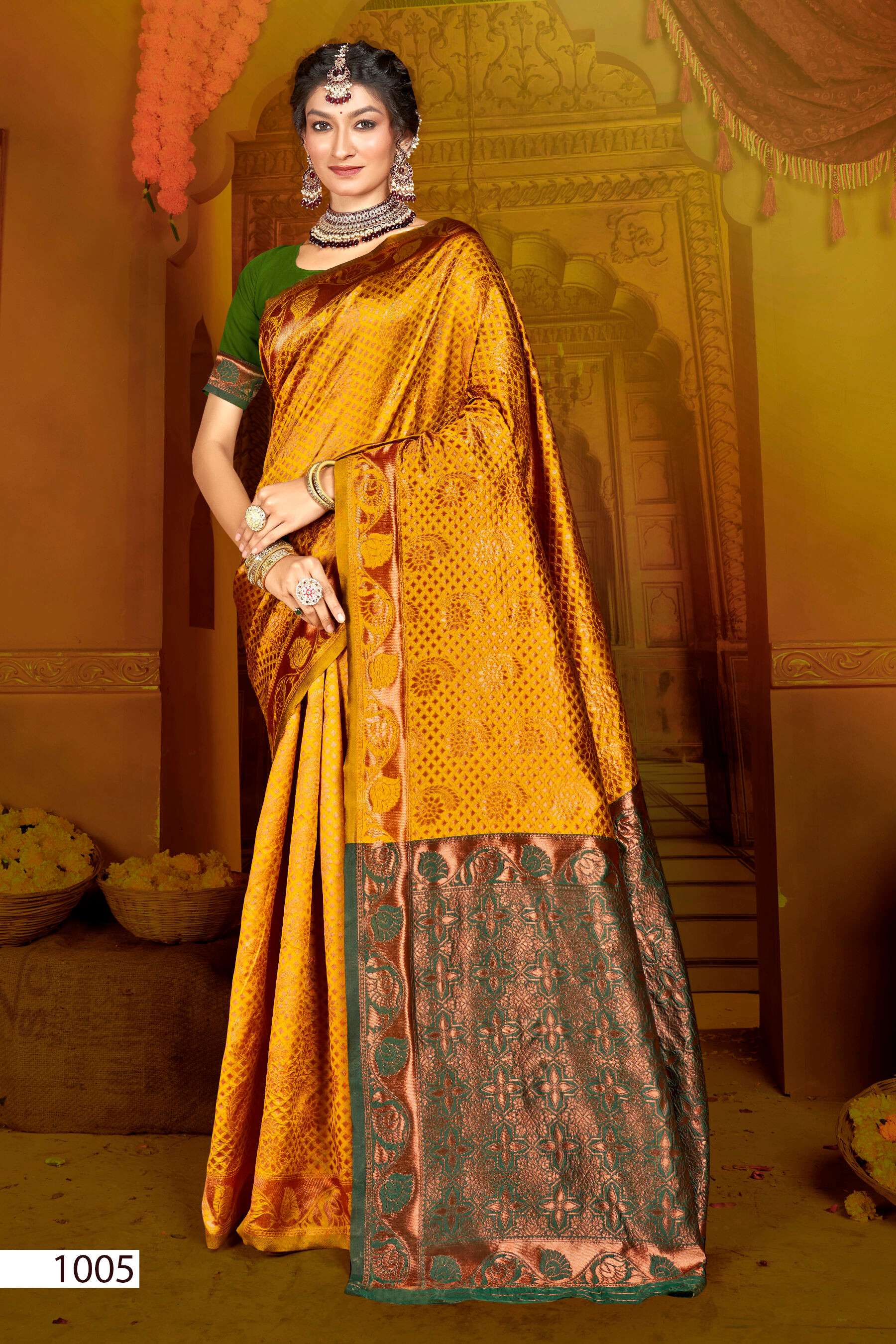 Saroj  Sanjivini Vol - 1 Soft Silk Saree Wholesale catalog    