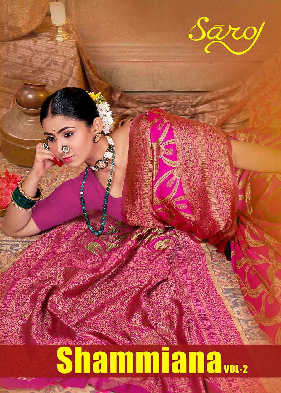Saroj Shammiana Vol - 2 Soft silk saree