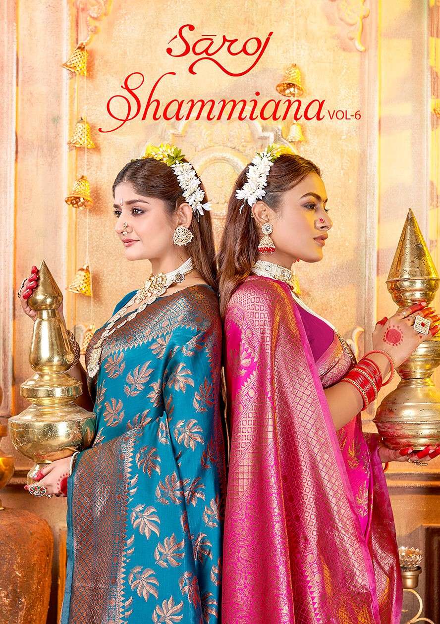 Saroj Shammiana Vol - 6 Soft silk saree