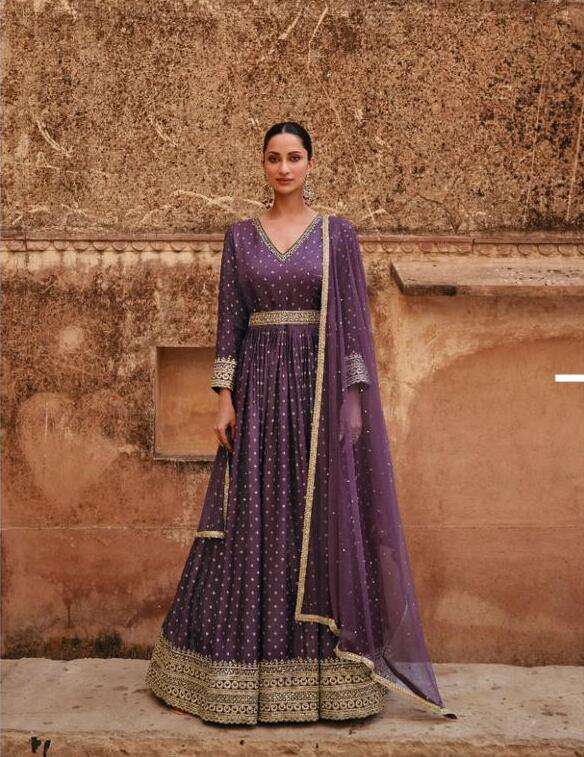 SAYURI DESIGNER Apsara Viscose Designer Gown Wholesale catalog