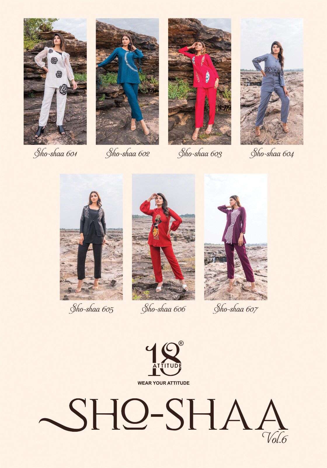 SHO-SHAA VOL.06 CORD-SETS Western Wear Wholesale catalog