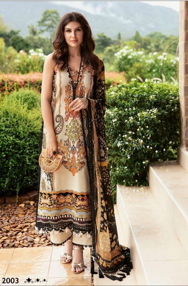 Shraddha Bliss Vol 2 Cotton Dupatta Pakistani Suits Wholesale catalog