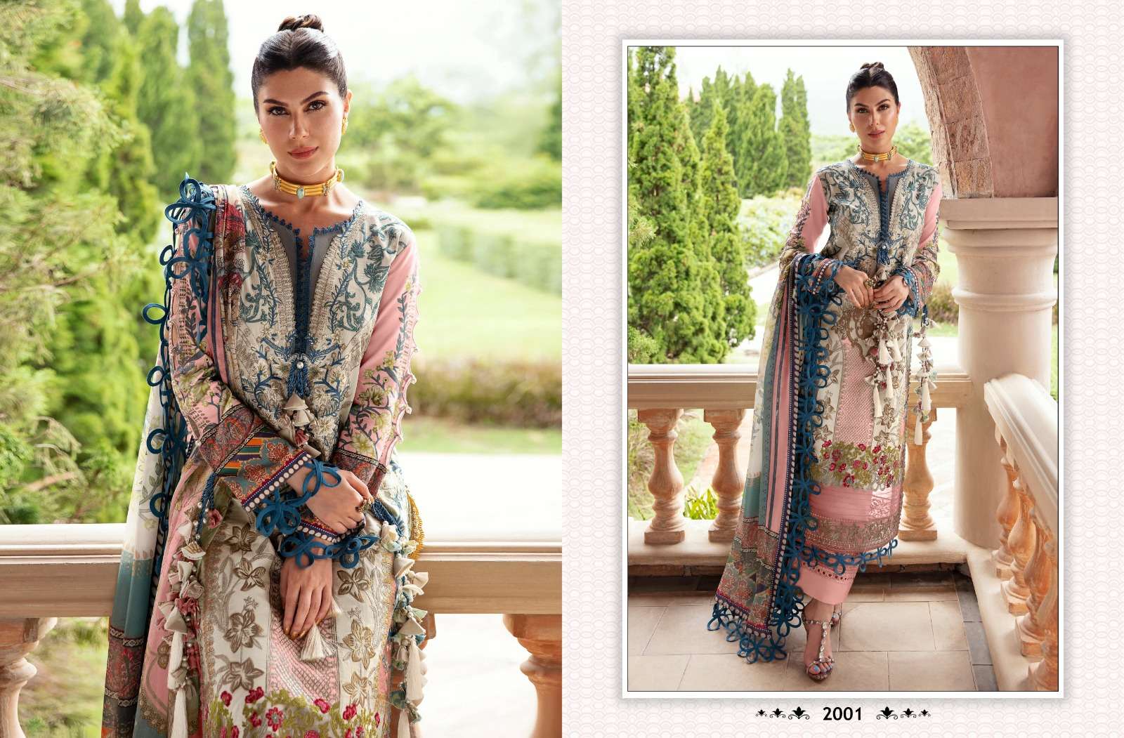 Shraddha Bliss Vol 2 Cotton Dupatta Pakistani Suits Wholesale catalog