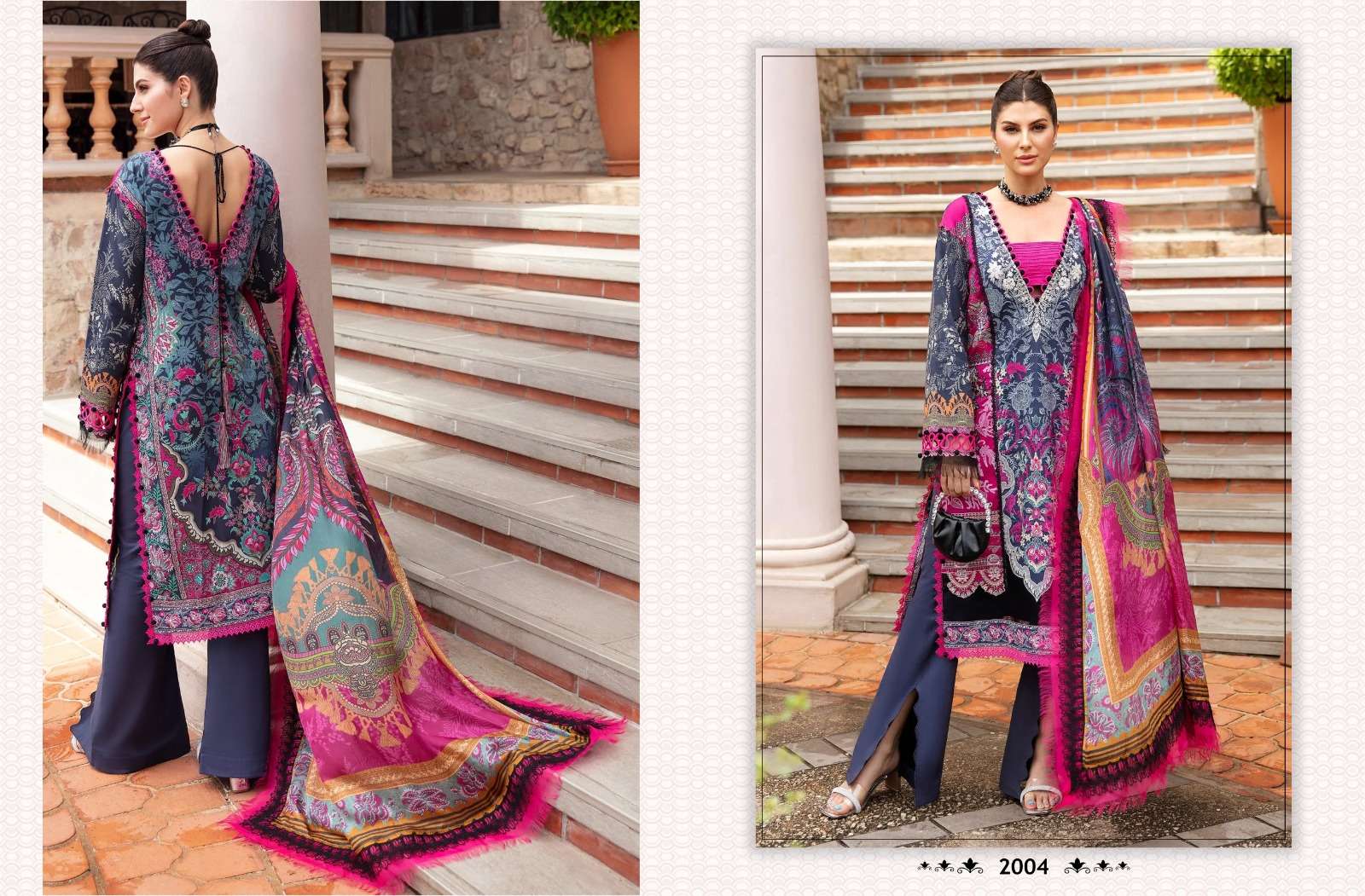 Shraddha Bliss Vol 2 Cotton Dupatta Pakistani Suits Wholesale catalog