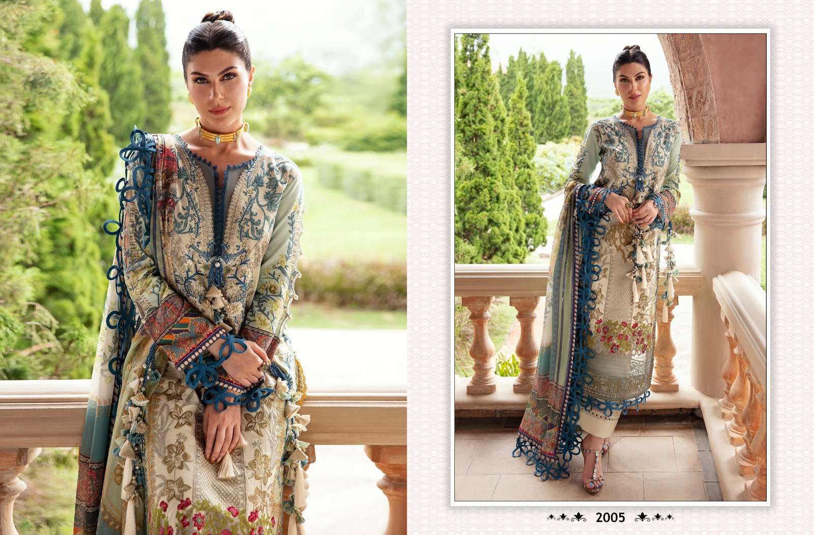 Shraddha Bliss Vol 2 Cotton Dupatta Pakistani Suits Wholesale catalog