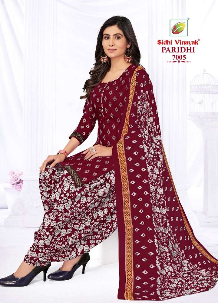 Sidhi Vinayak Paridhi Vol-7 -Readymade With Inner -Wholesale Catalog