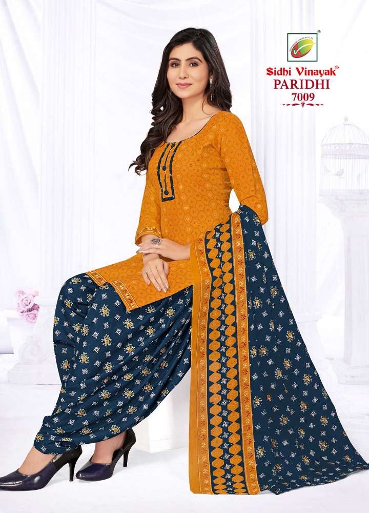 Sidhi Vinayak Paridhi Vol-7 -Readymade With Inner -Wholesale Catalog