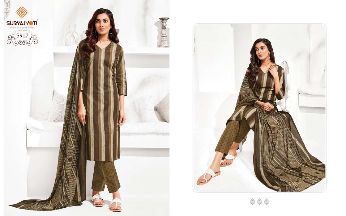 Suryajyoti Trendy Cotton Vol – 59 -Dress Material -Wholesale Catalog