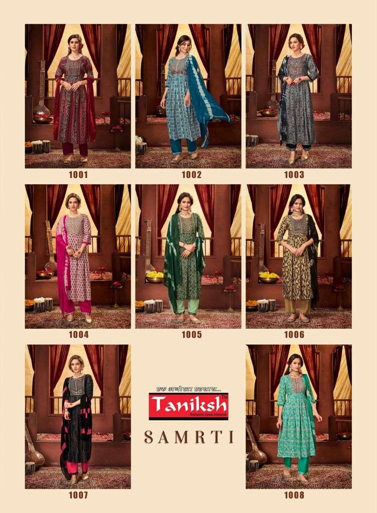 TANIKSH SAMRTI Kurti Wholesale catalog