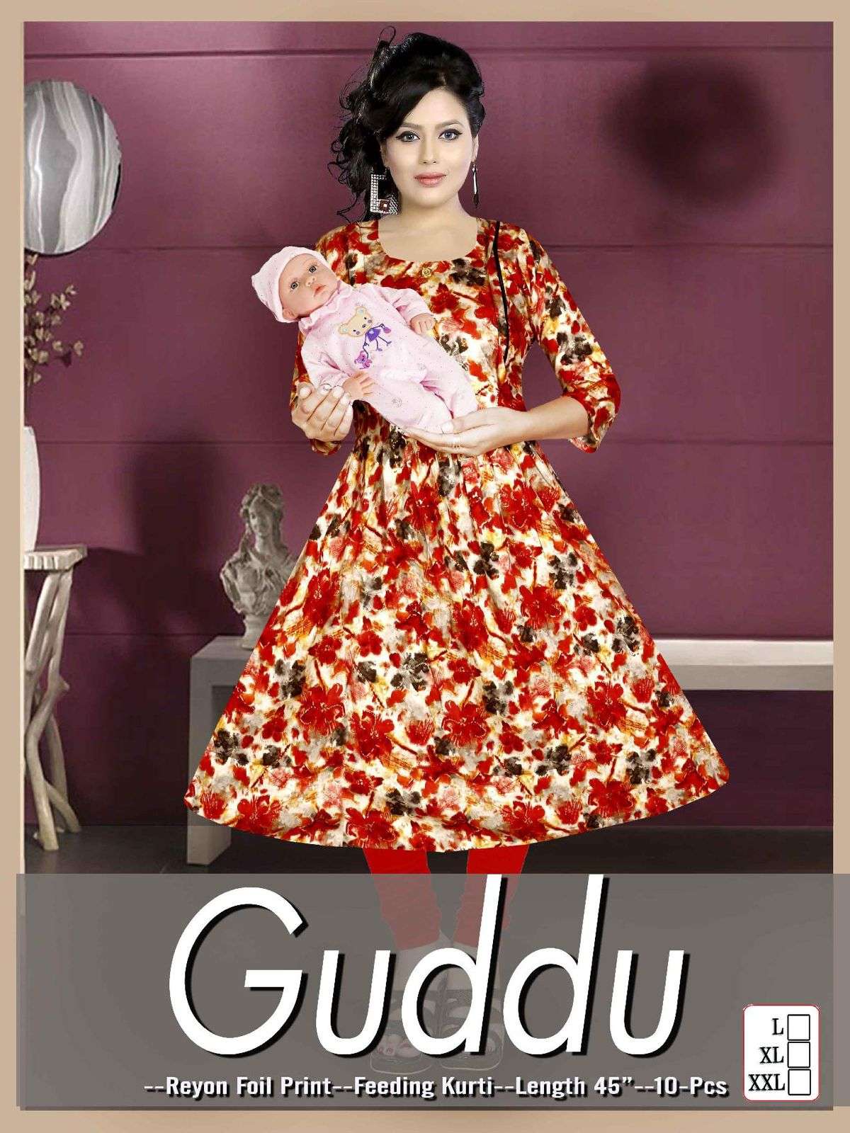 TRENDY GUDDU Kurti Wholesale catalog