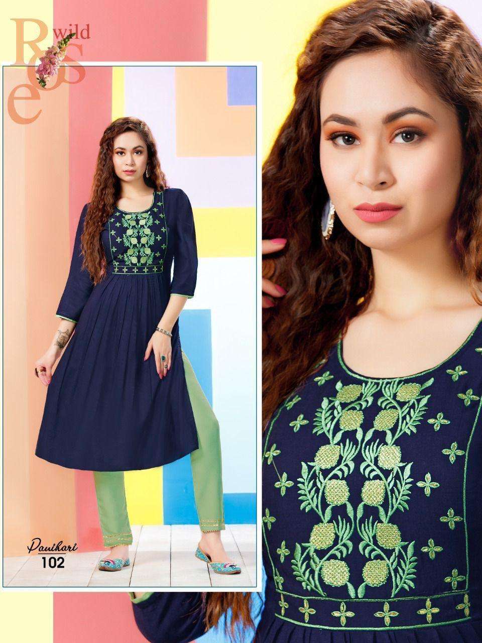 TRENDY PANIHARI VOL.1 Kurti Wholesale catalog