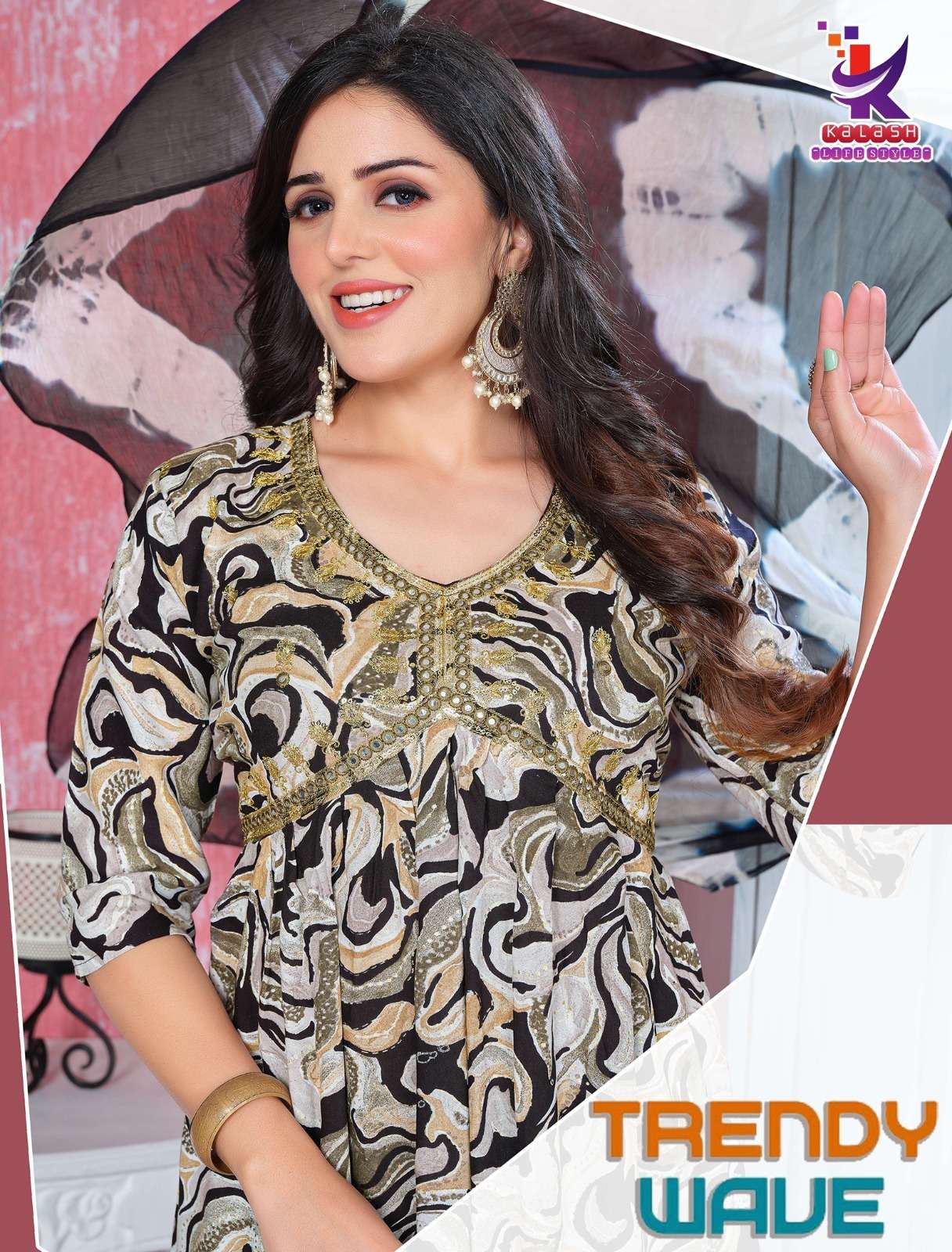 TRENDY WAVE Kurti Wholesale catalog