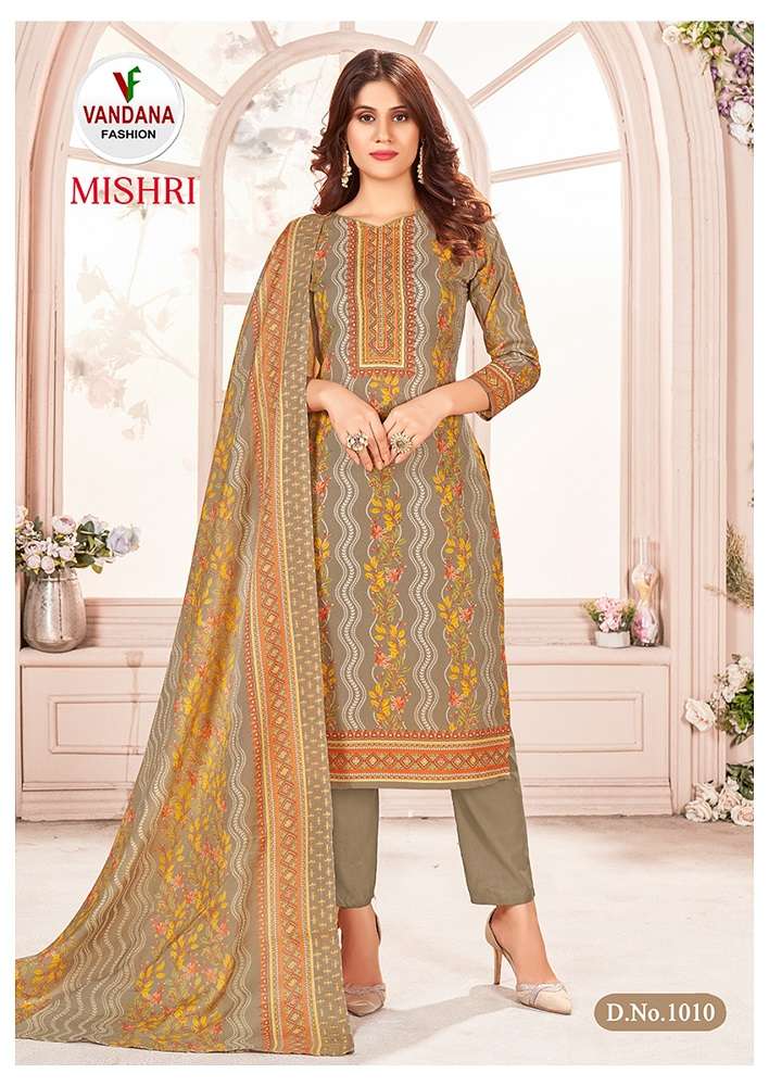 Vandana Mishri -1- Dress Material -Wholesale Catalog