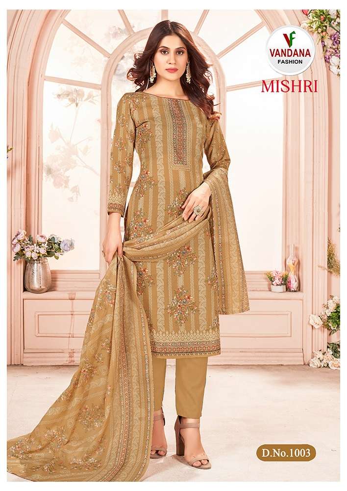 Vandana Mishri -1- Dress Material -Wholesale Catalog