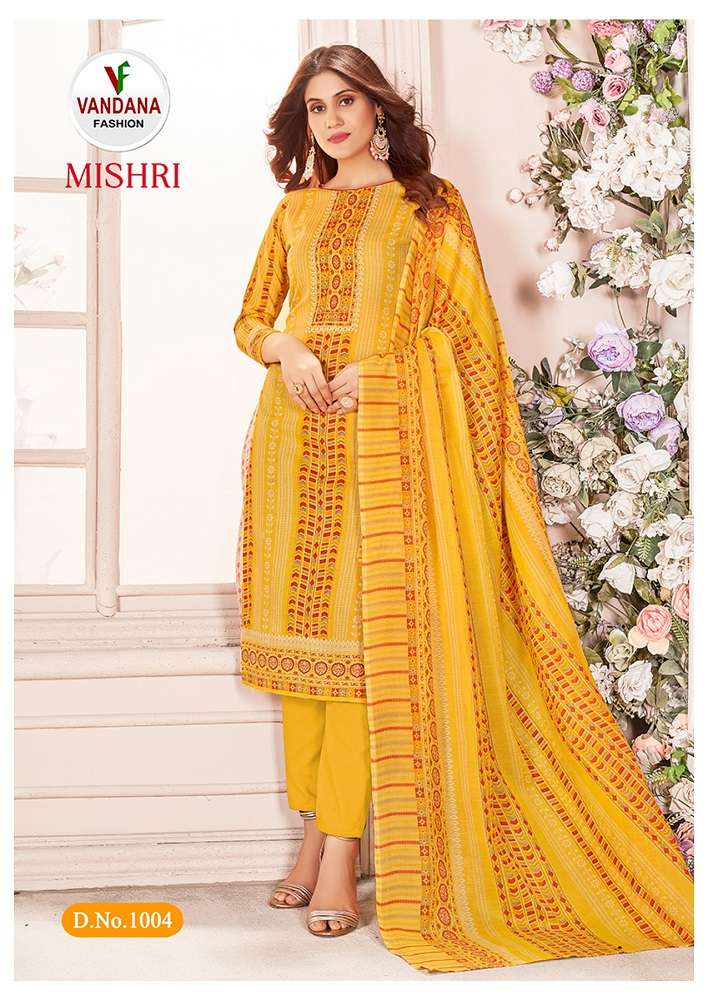 Vandana Mishri -1- Dress Material -Wholesale Catalog