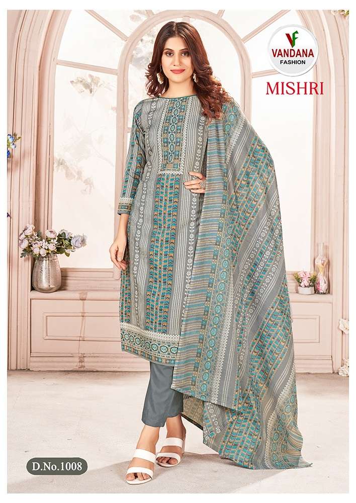 Vandana Mishri -1- Dress Material -Wholesale Catalog