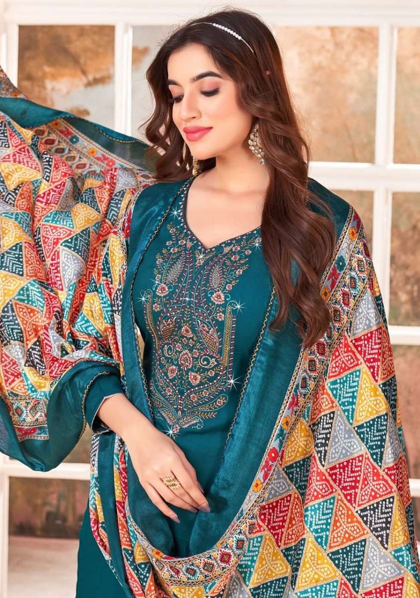 Vandana Nigaar Vol-2 -Dress Material -Wholesale Catalog