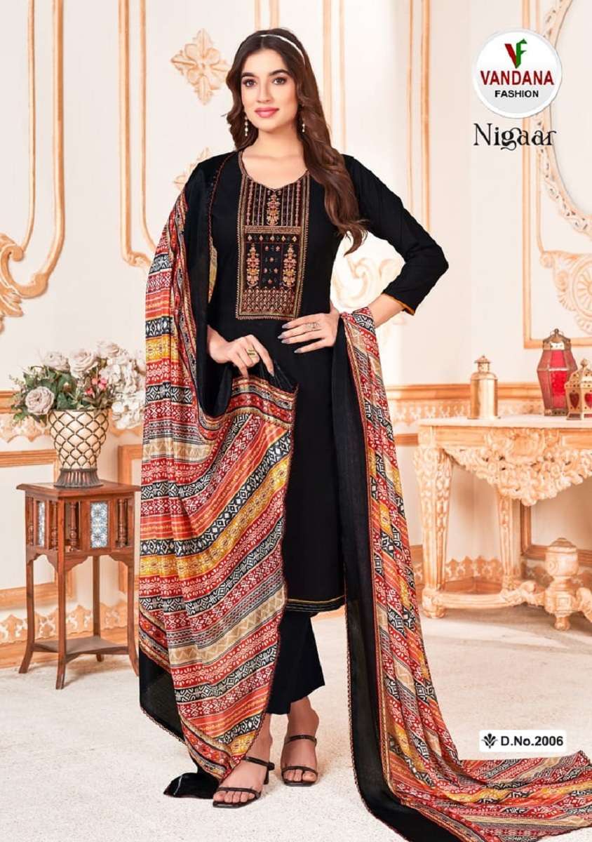 Vandana Nigaar Vol-2 -Dress Material -Wholesale Catalog