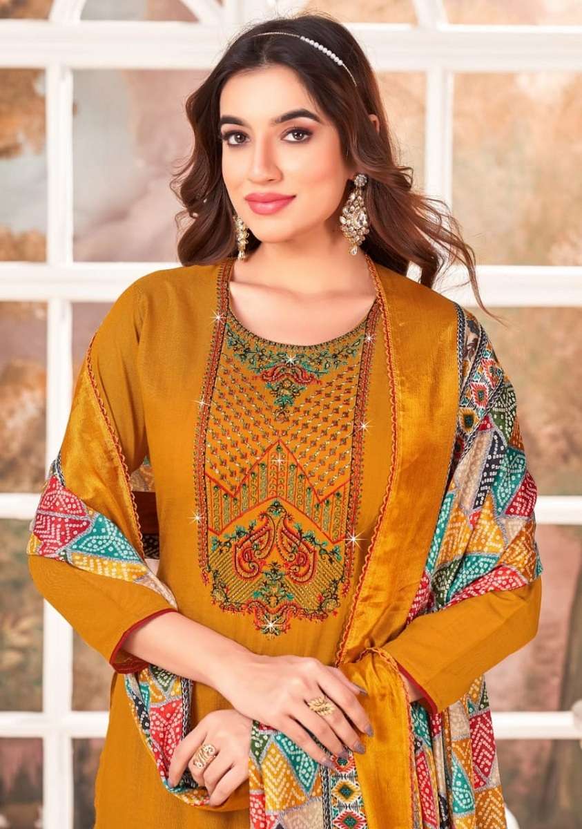 Vandana Nigaar Vol-2 -Dress Material -Wholesale Catalog