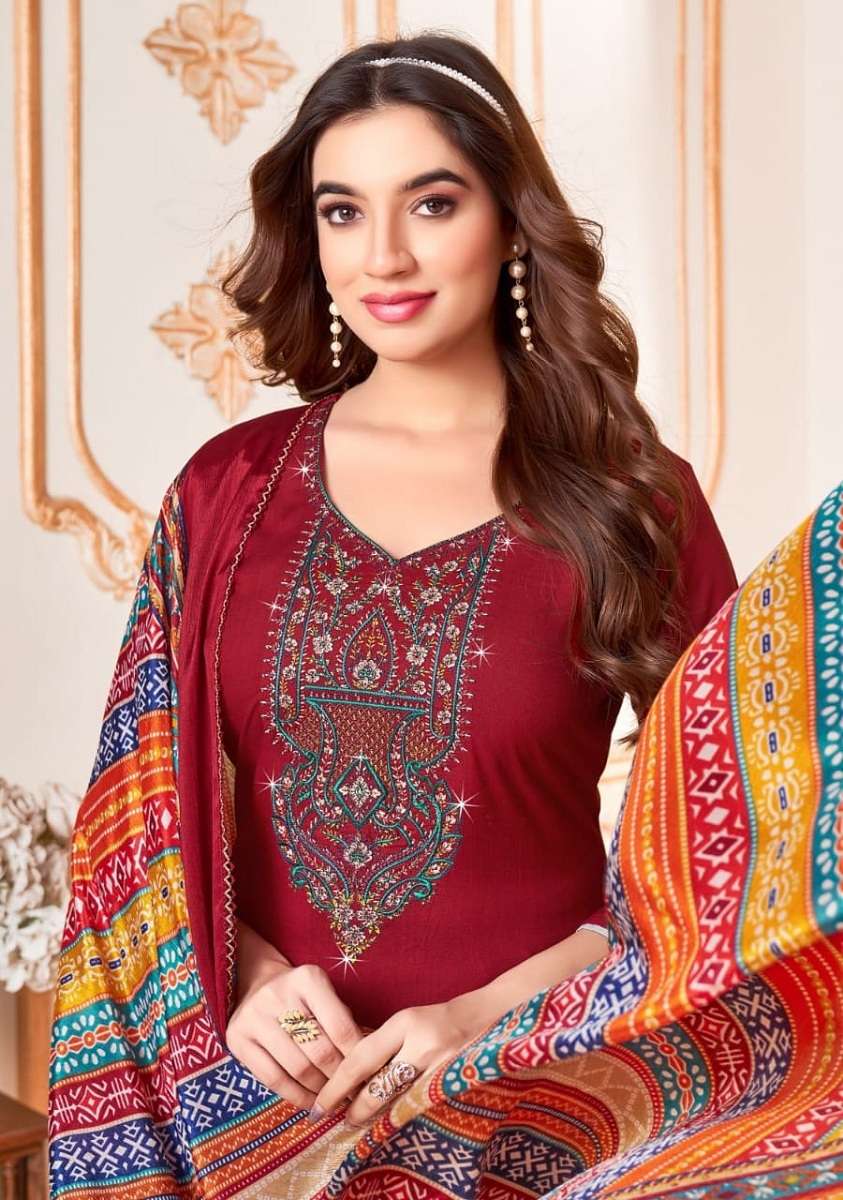 Vandana Nigaar Vol-2 -Dress Material -Wholesale Catalog