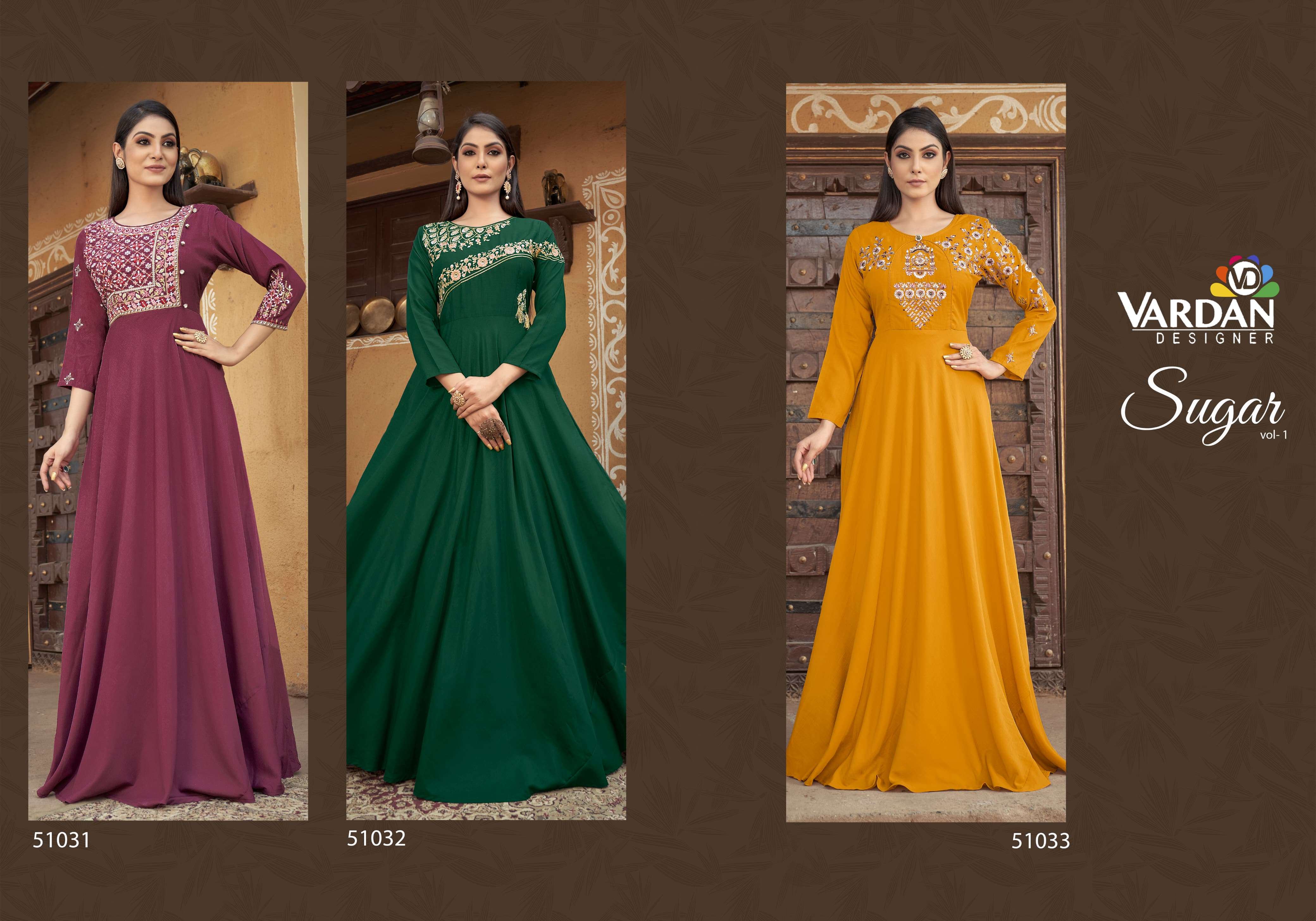 Vardan Designer Sugar VOL-1 Kurti Wholesale catalog