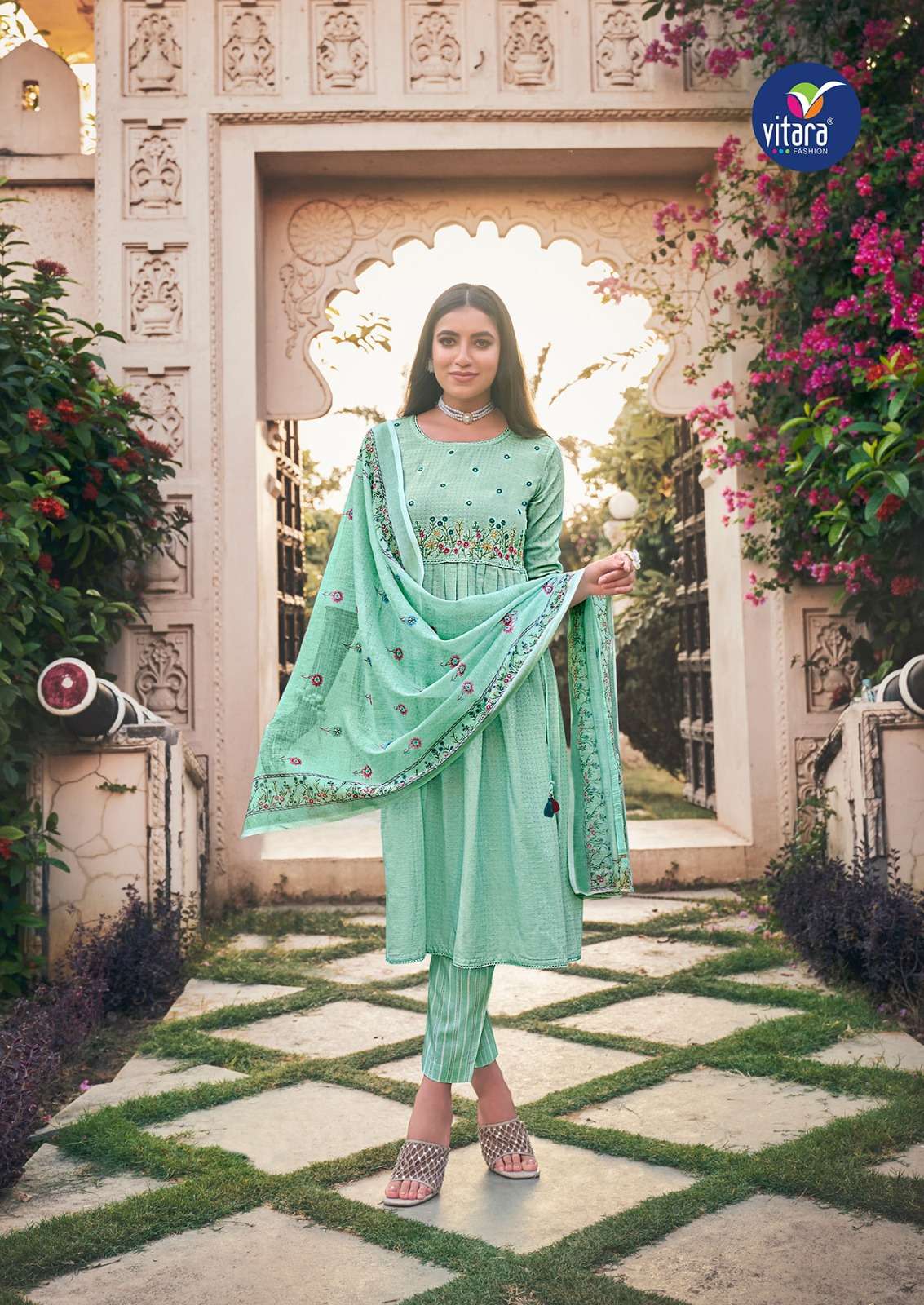 Vitara Glory Fancy Designer Cotton Kurti Wholesale catalog