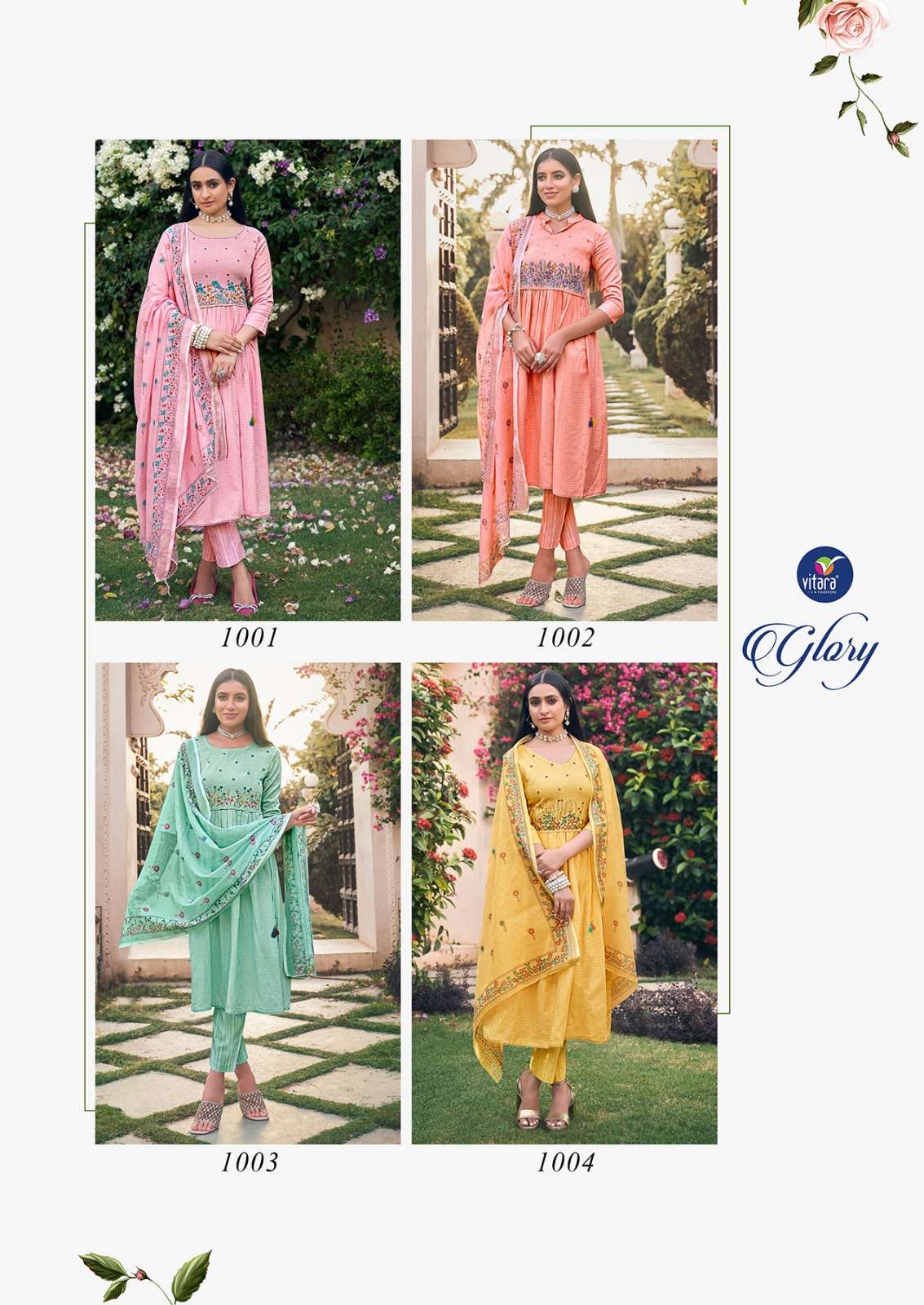 Vitara Glory Fancy Designer Cotton Kurti Wholesale catalog