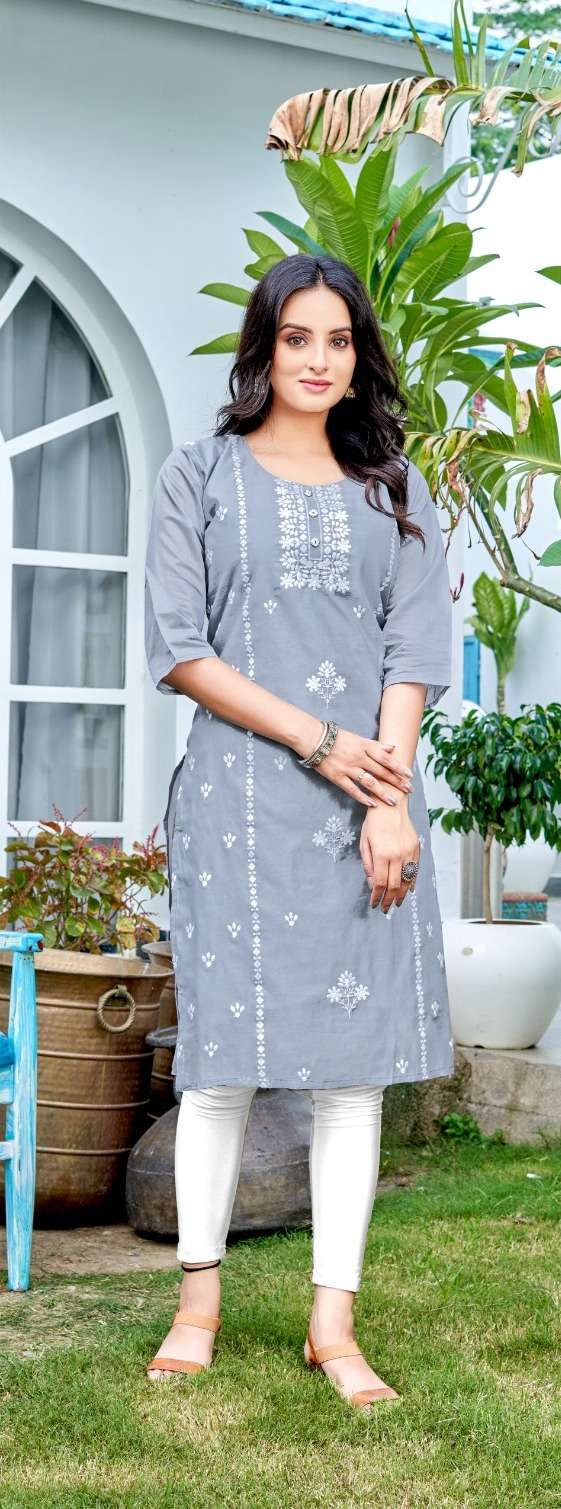 VIYAA DESIGNER RANG-RASIYA V1 Kurti Wholesale catalog