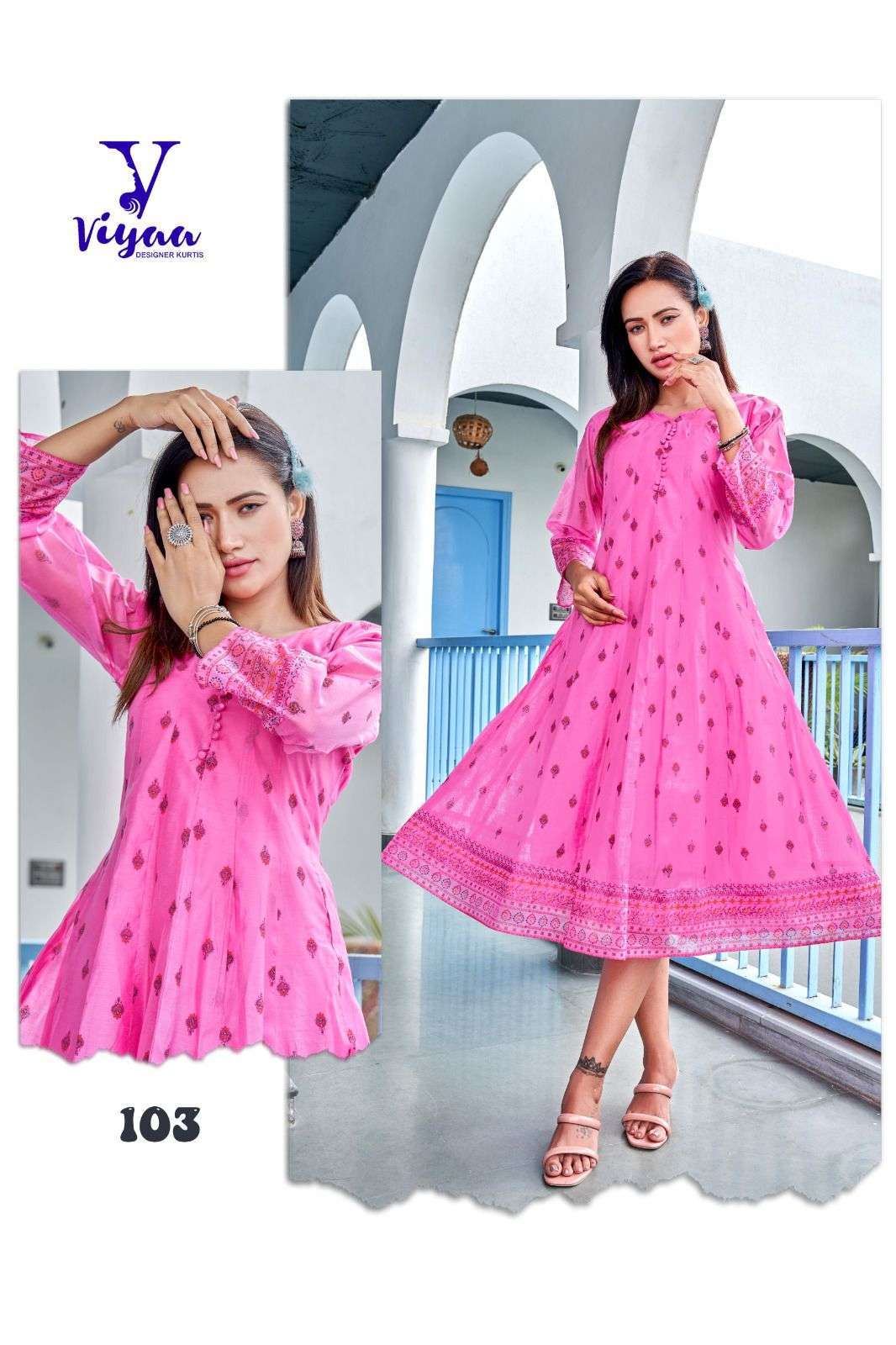 VIYAA DESIGNER STARGIRL Kurti Wholesale catalog