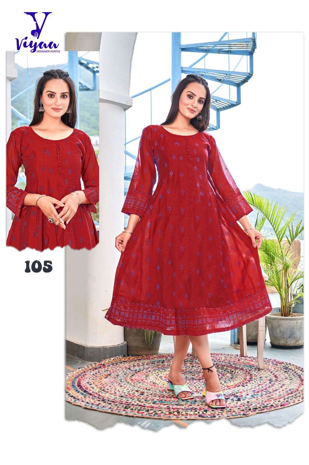 VIYAA DESIGNER STARGIRL Kurti Wholesale catalog
