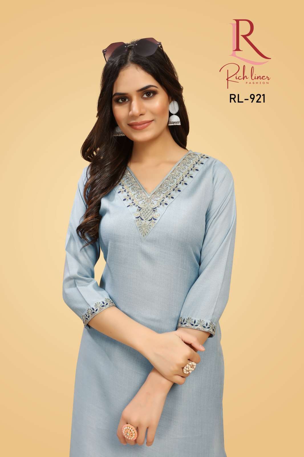 WOMEN VISCOSE COTTON JACQUARD SHIRT Kurti Wholesale catalog