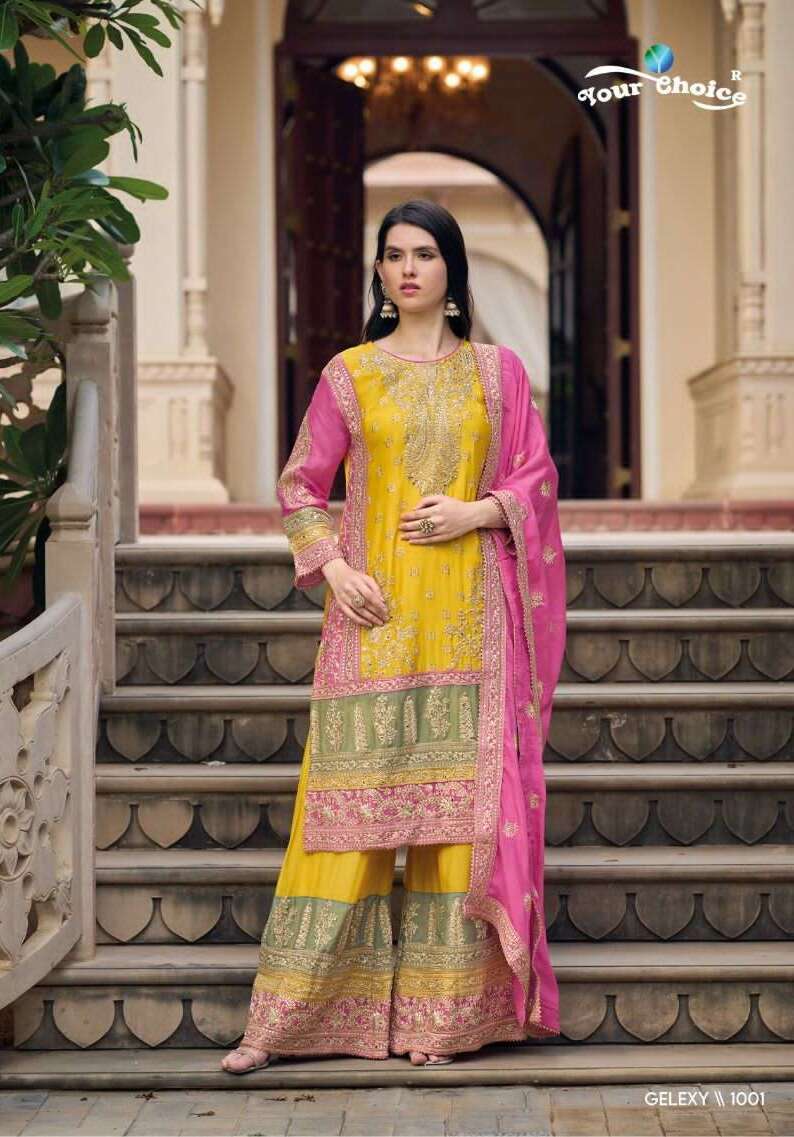 Your choice GALAXY Salwar Suits Wholesale catalog