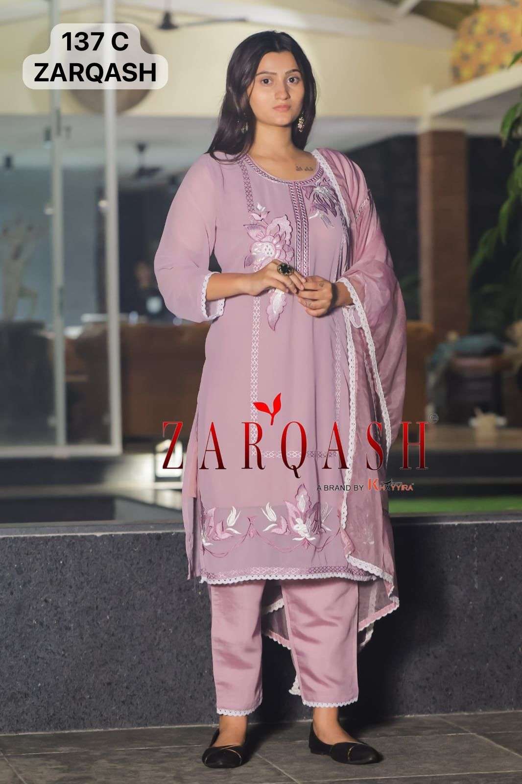 Zarqash Z 137 Salwar Suits Wholesale catalog
