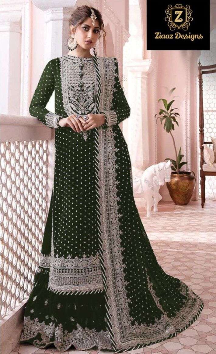 Ziaaz Designs 372  Salwar Suit Wholesale catalog