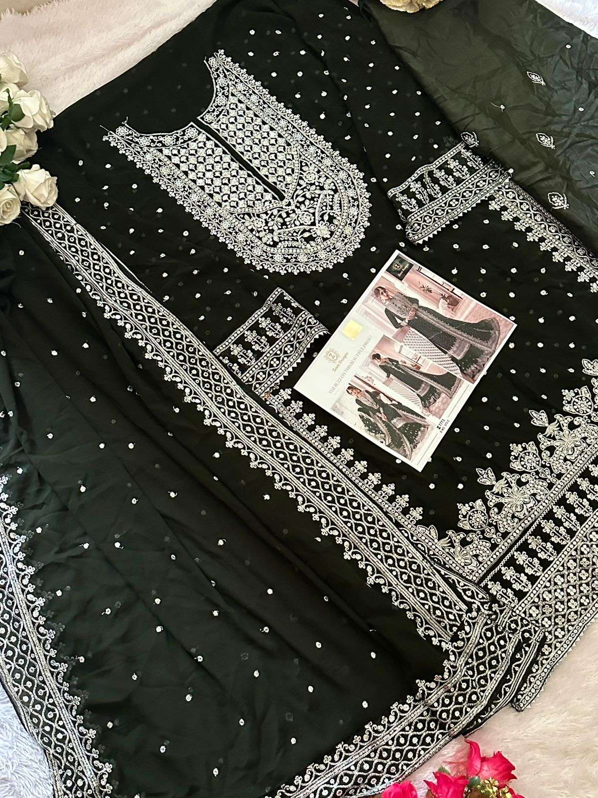 Ziaaz Designs 372  Salwar Suit Wholesale catalog