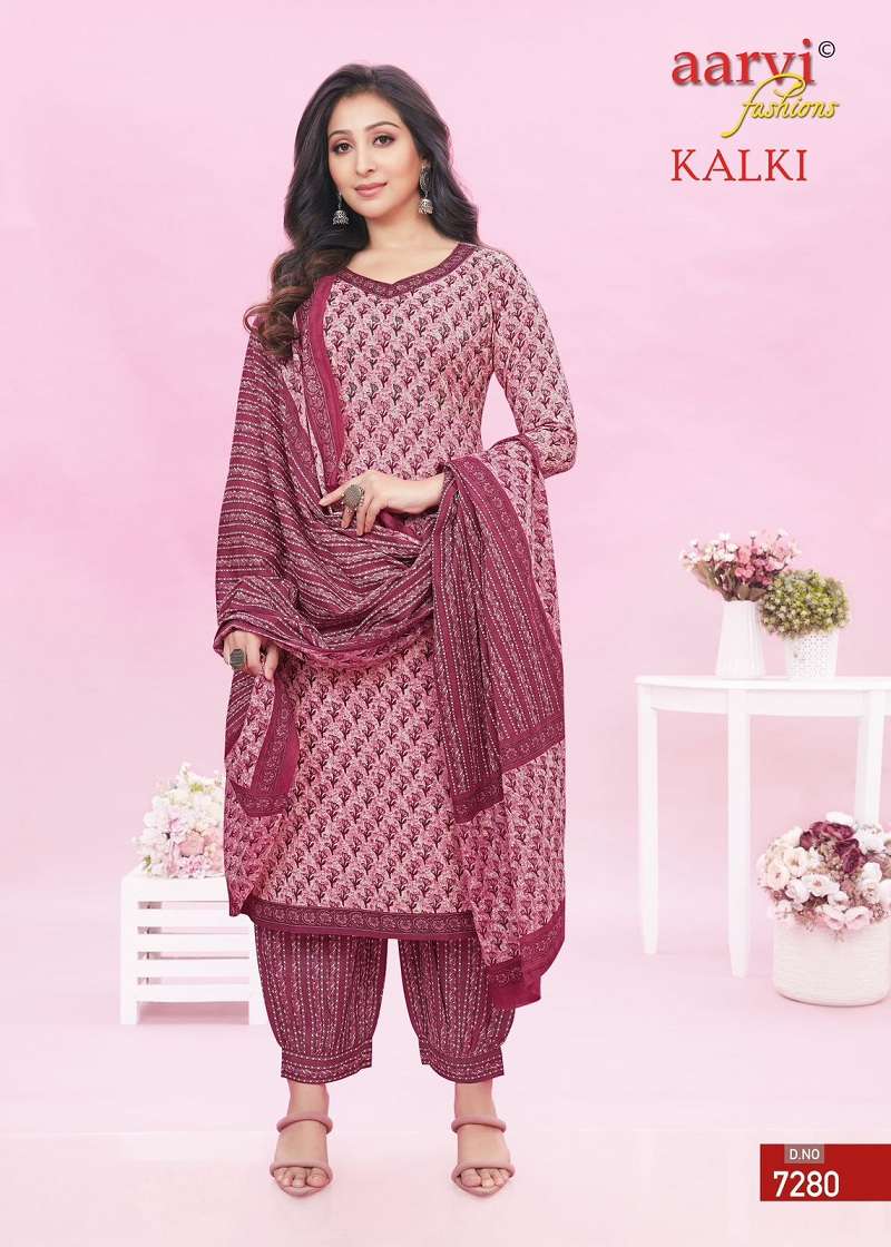 Aarvi Kalki Vol-2 – Kurti Afghani Pant With Dupatta - Wholesale Catalog