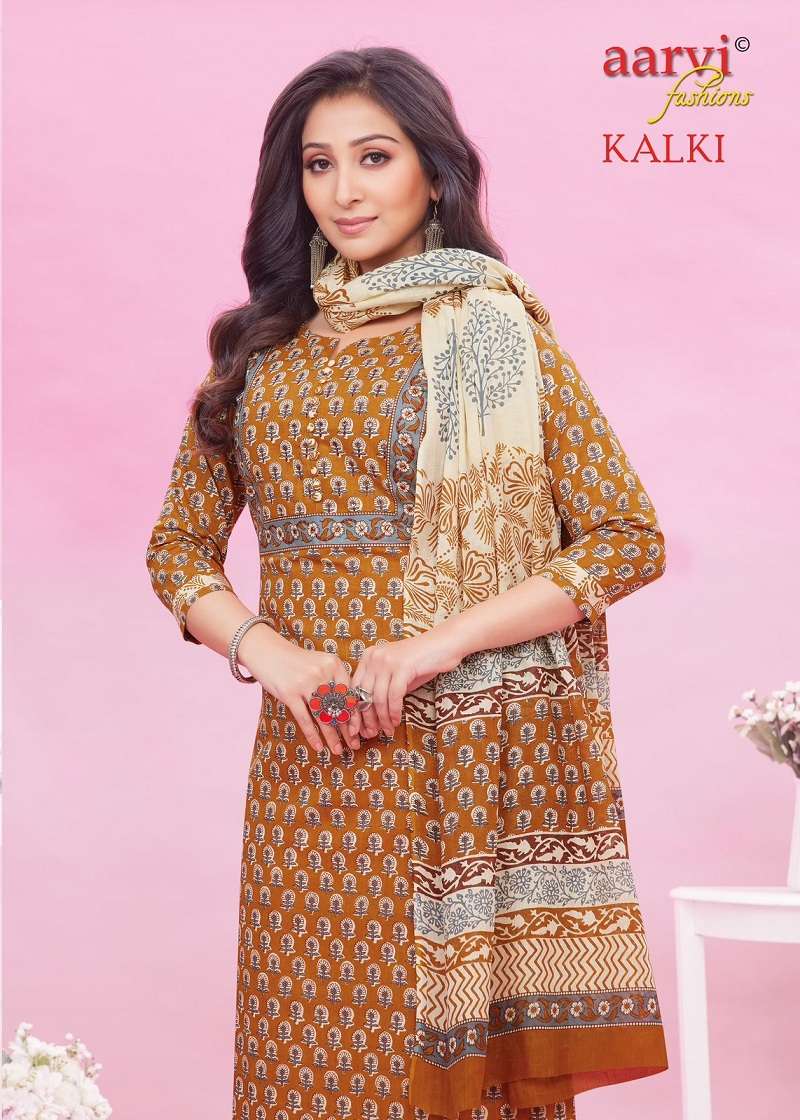 Aarvi Kalki Vol-2 – Kurti Afghani Pant With Dupatta - Wholesale Catalog