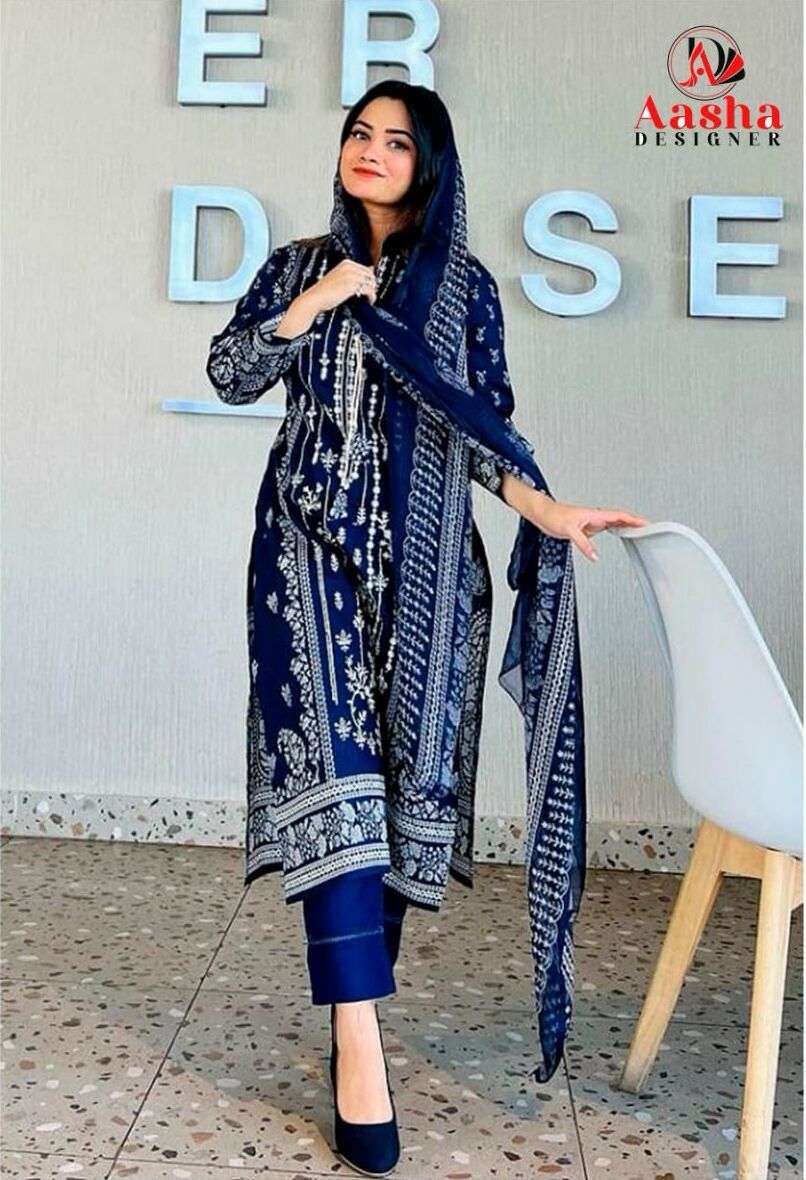 Aasha Harsha Vol 2 Chiffon Salwar Kameez Wholesale catalog