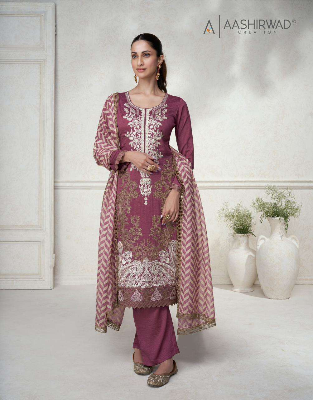 Aashirwad Gulkand Arsh Premium Silk Wholesale catalog