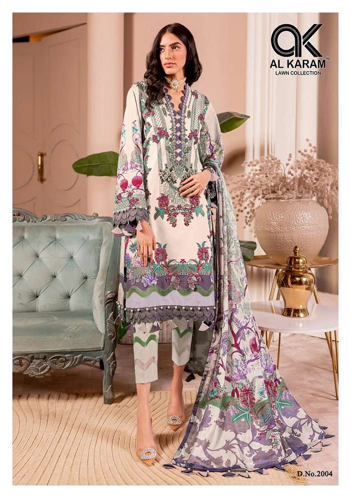 Al Karam Adan Libas Vol-2 -Dress Material -Wholesale Catalog 