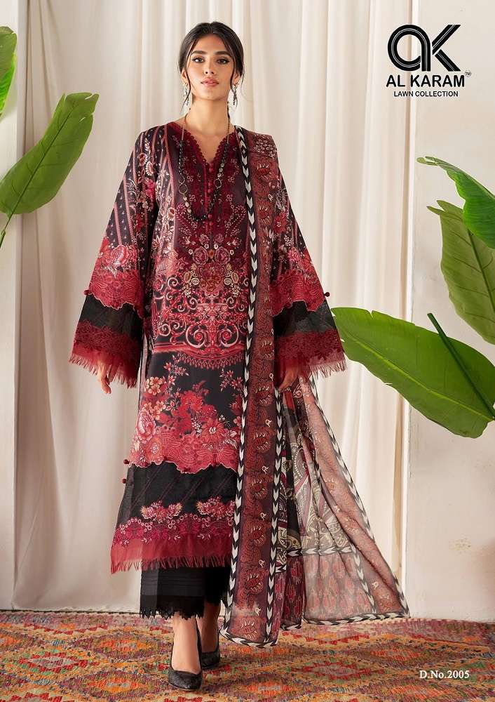 Al Karam Adan Libas Vol-2 -Dress Material -Wholesale Catalog 