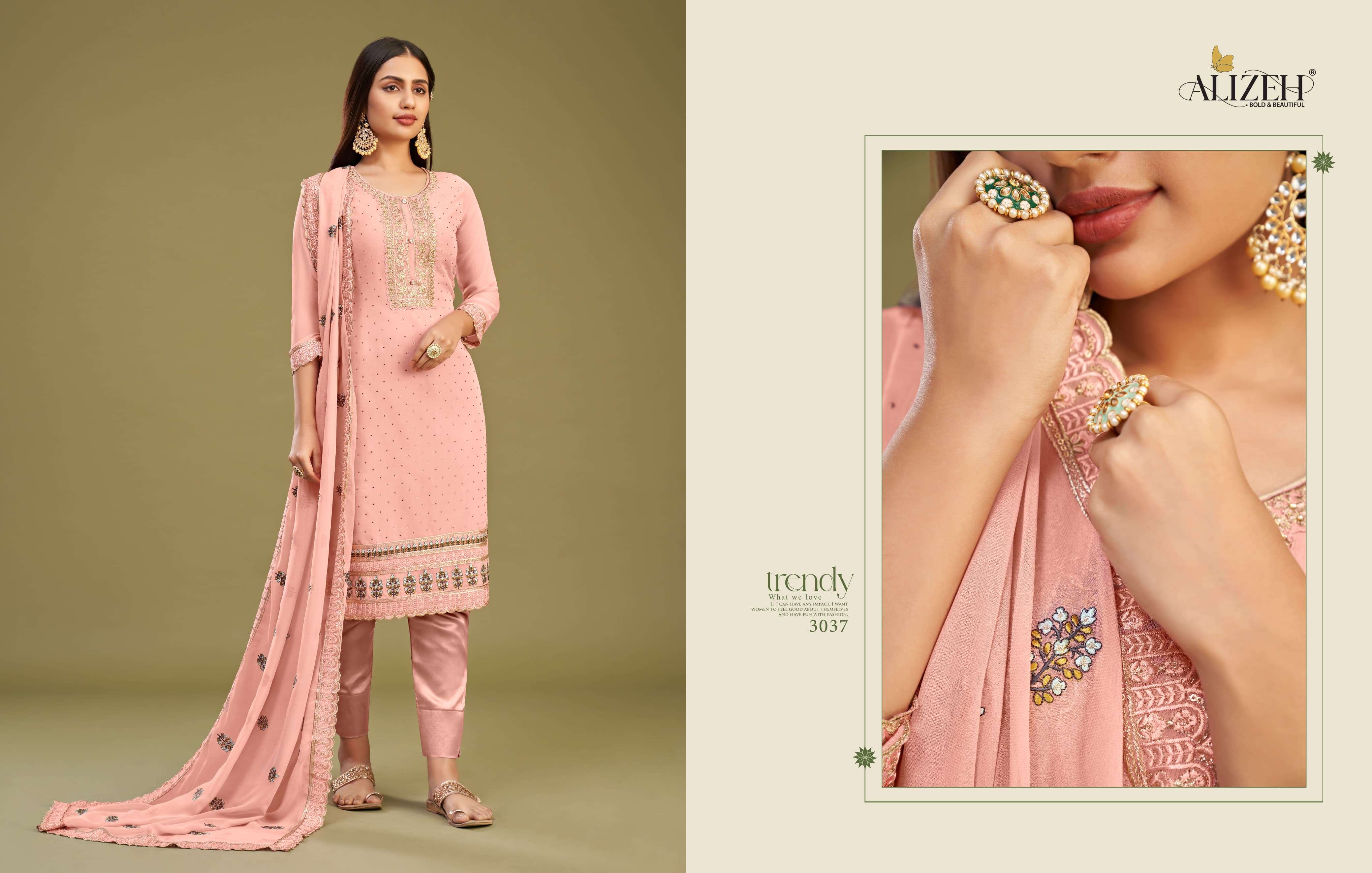 Alizeh Almora Vol 9 Salwar Kameez Wholesale catalog
