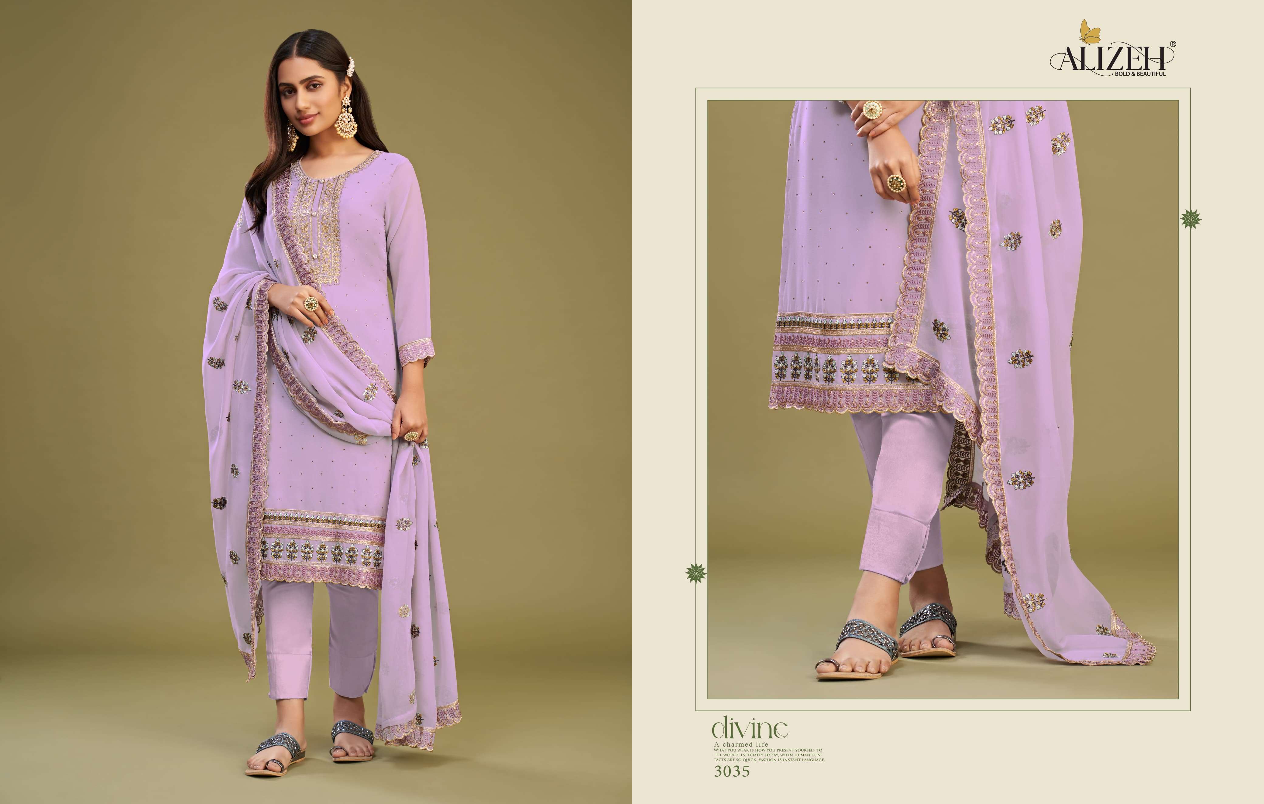 Alizeh Almora Vol 9 Salwar Kameez Wholesale catalog