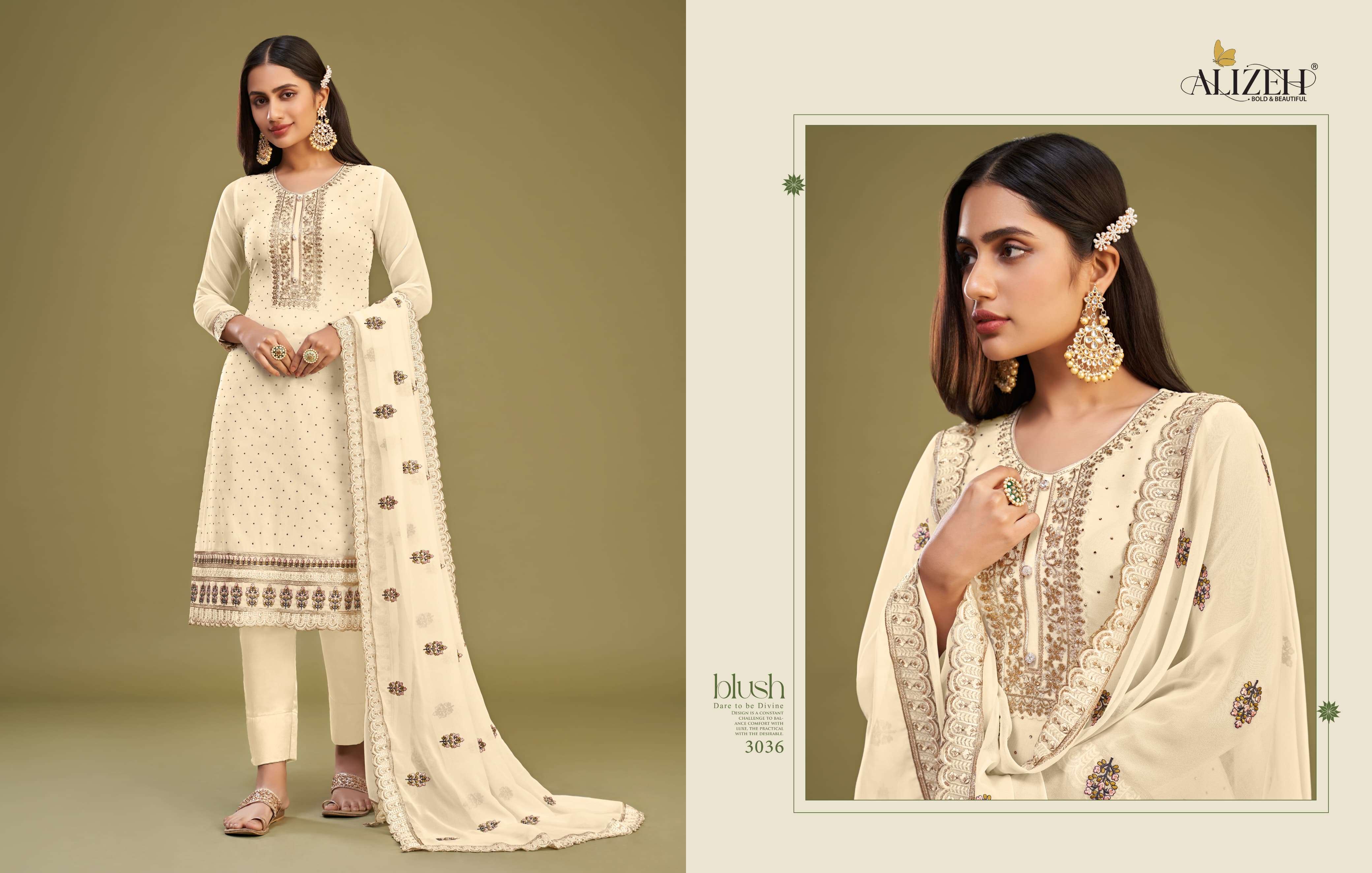 Alizeh Almora Vol 9 Salwar Kameez Wholesale catalog