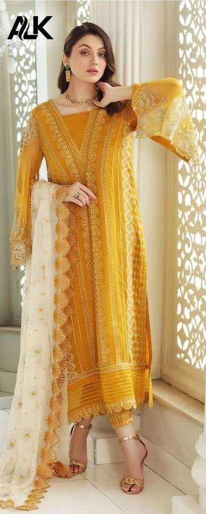 Alk Khushbu 1018 Pakistani Suits Wholesale catalog