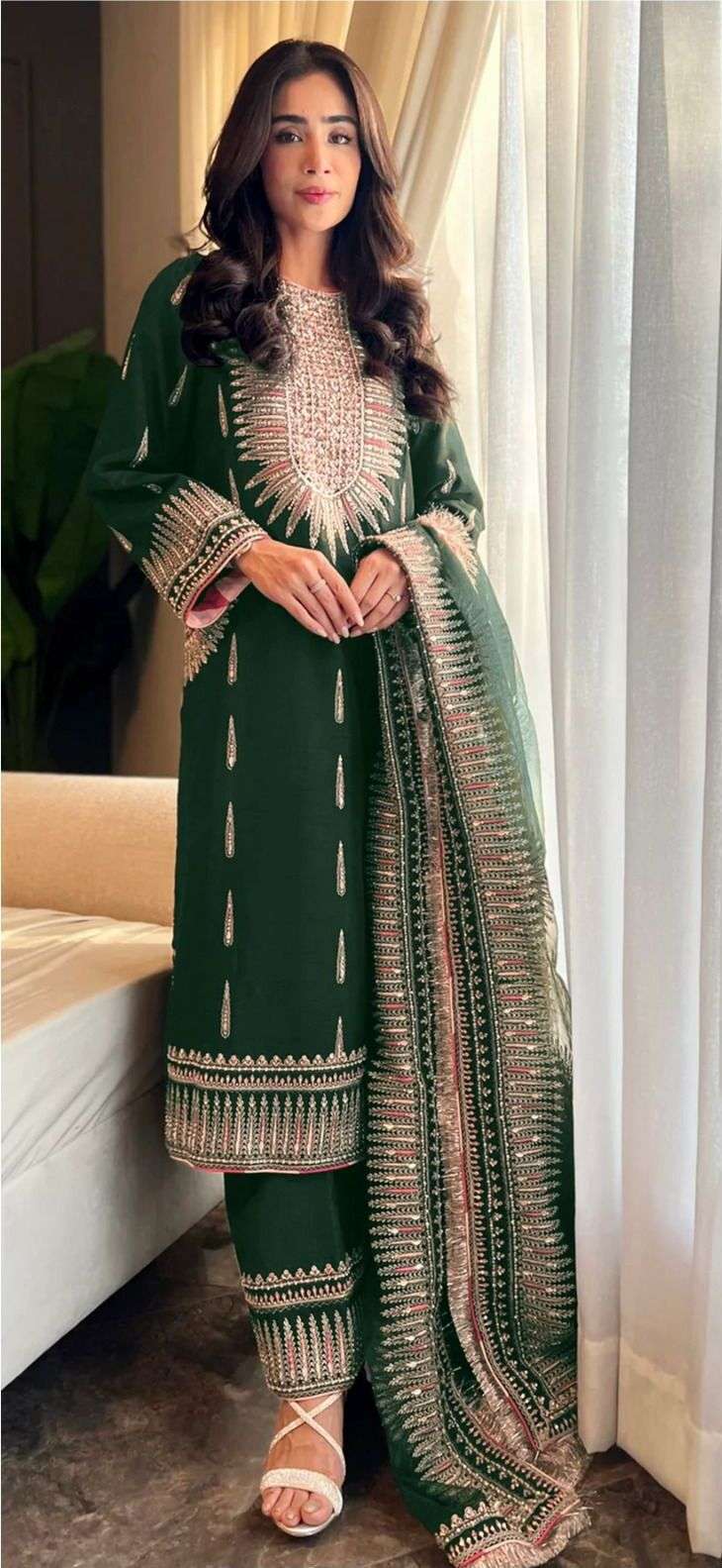 Alk Khushbu Ashiyan 1011 Embroidery Pakistani Suits Wholesale catalog