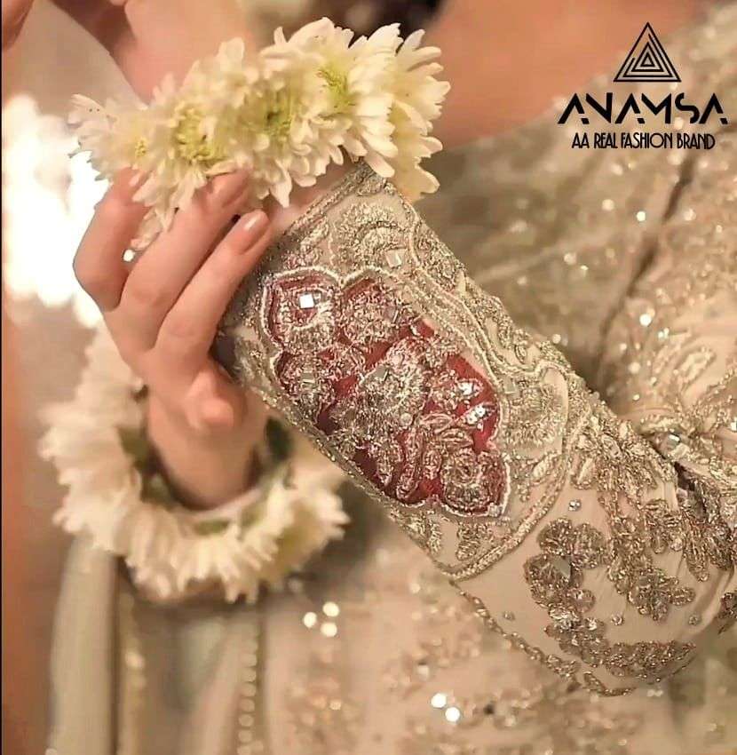 Anamsa 402 Embroidery Salwar Kameez Wholesale catalog