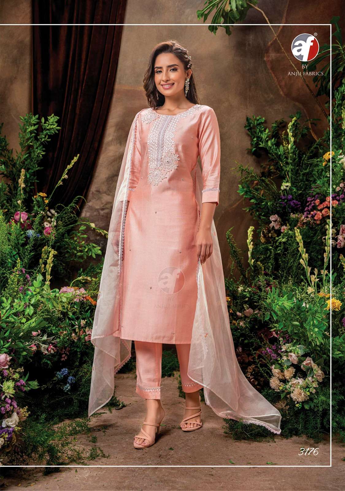 Anju Fabrics Chandani vol -2 Kurti Wholesale catalog