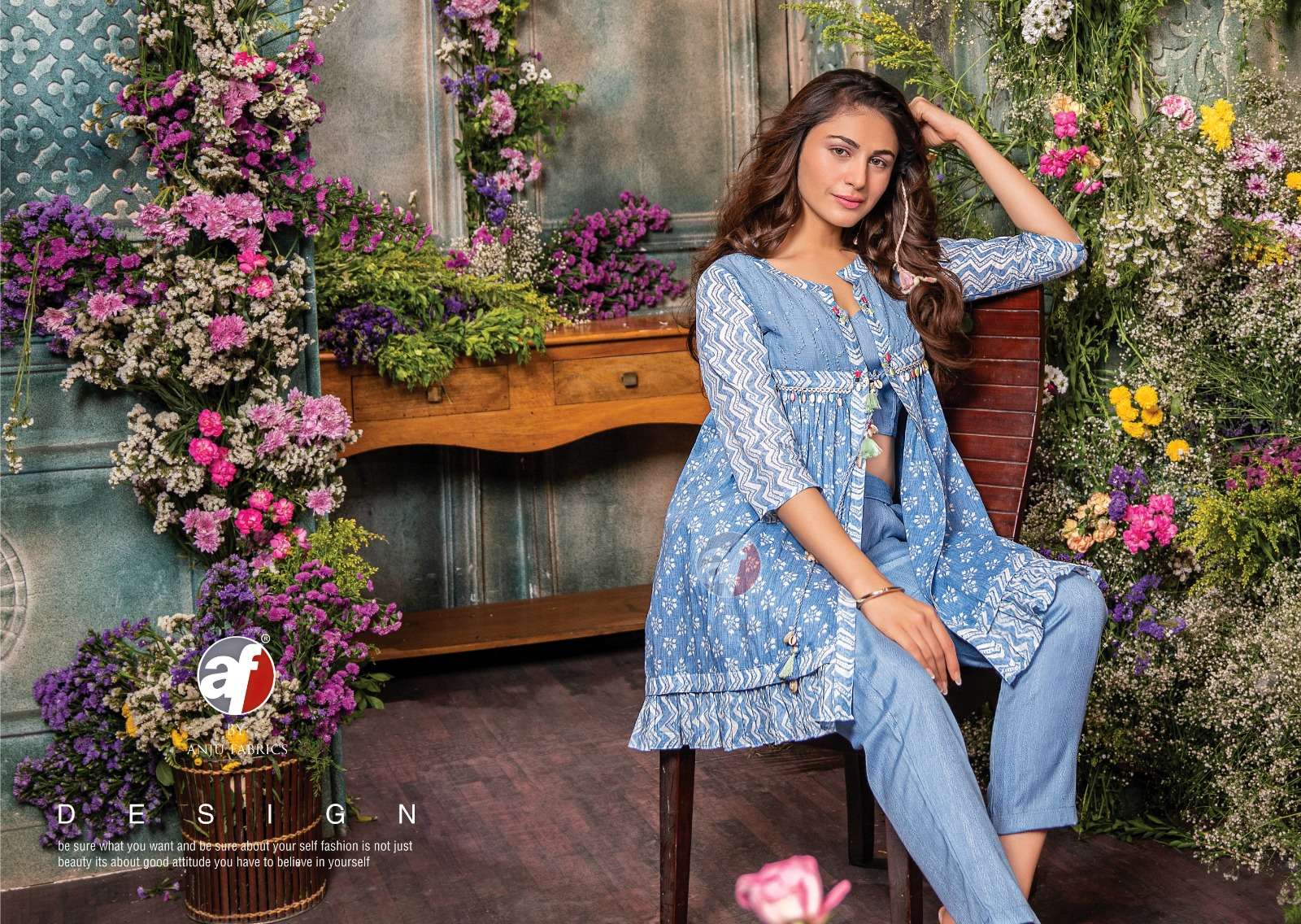Anju Fabrics Cindrella vol -3 Kurti Wholesale catalog
