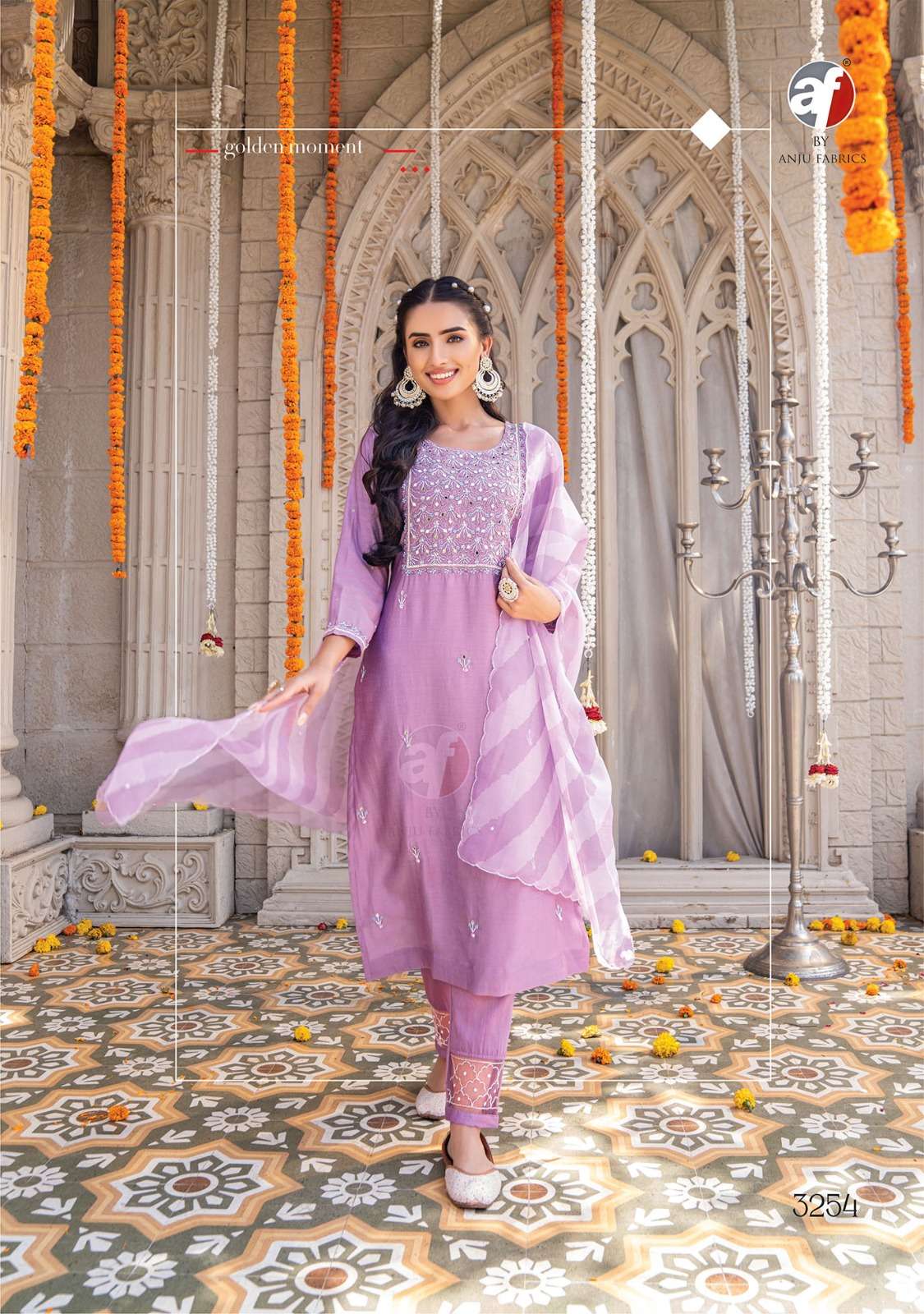 Anju Fabrics Mayra vol -3 Kurti Wholesale catalog